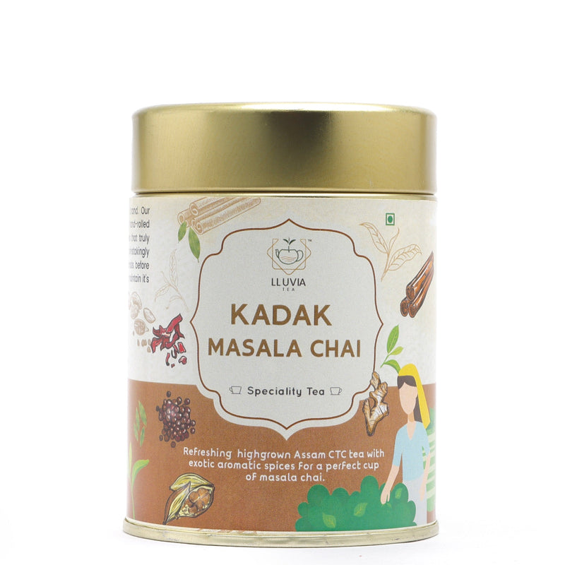 Kadak Masala Chai- Improves Metabolism & Immunity- 70g | Verified Sustainable Tea on Brown Living™