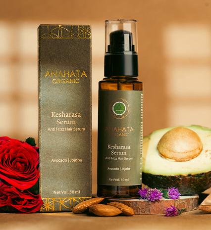 Kesharasa Serum Hair Softening And Protective | Verified Sustainable Hair Serum on Brown Living™