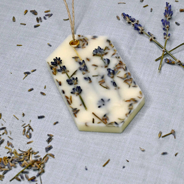 Lavender Hexa Soy Wax Sachet | Verified Sustainable Wax Sachets & Fragrance on Brown Living™