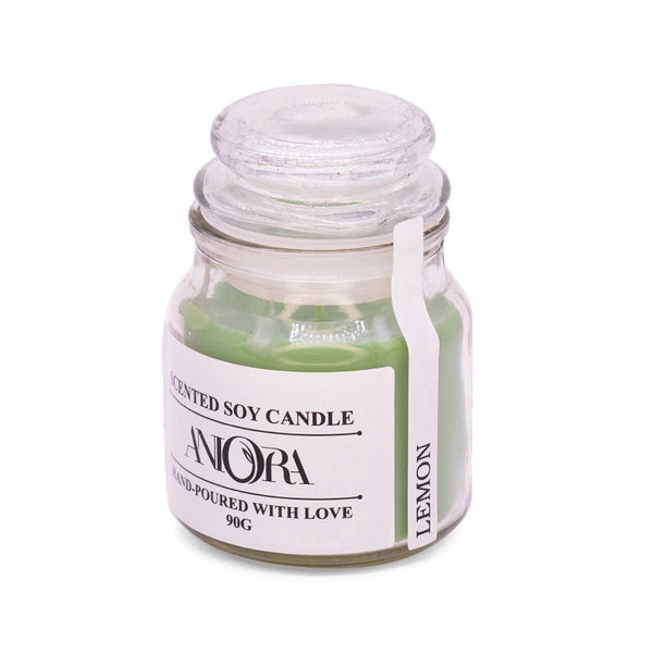 Lemon Yenky Jar Soy Wax Candle | Verified Sustainable Candles & Fragrances on Brown Living™