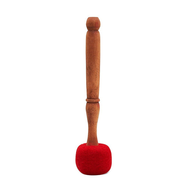 Mallet Long Red - 9inches - Soft Head | Verified Sustainable Musical Instruments on Brown Living™