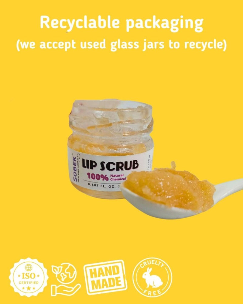 Mango Burst Sugar Lip Scrub 20 g | Verified Sustainable Lip Scrub on Brown Living™