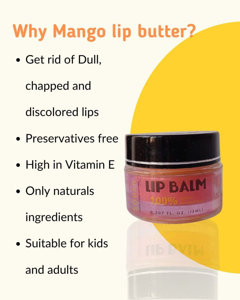 Mango Kiss - Lip Balm Butter 15 G | Verified Sustainable Lip Balms on Brown Living™