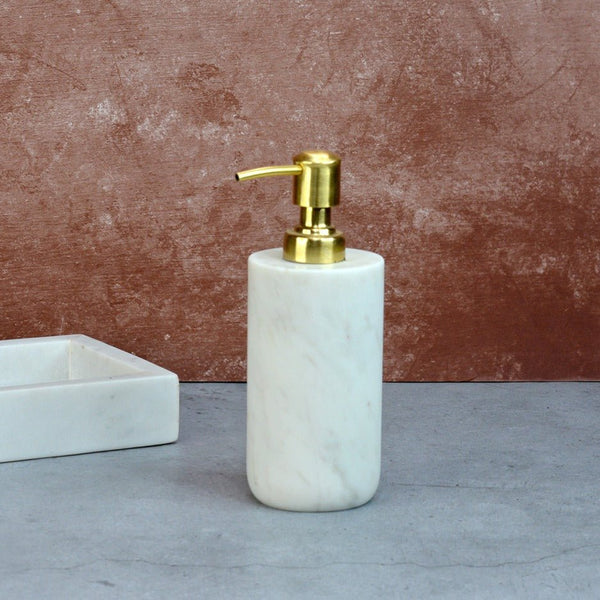 Marble Soap Dispenser | Verified Sustainable Home Decor on Brown Living™