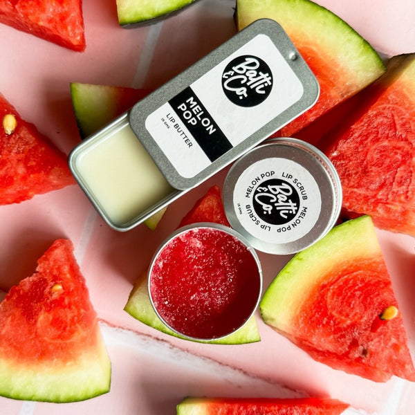 Melon Pop Lip Care Duo - Fresh & Revitalizing Lip Treatment | Verified Sustainable Lip Care on Brown Living™