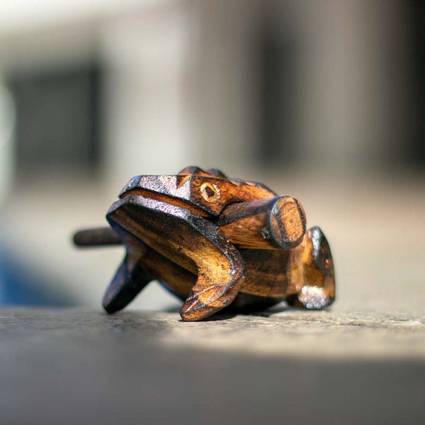 Musical Wooden Frog | Verified Sustainable Musical Instruments on Brown Living™