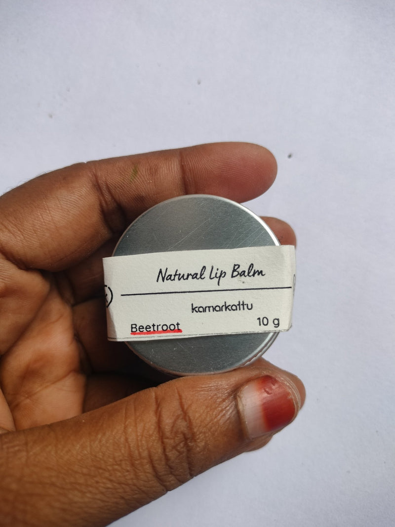 Natural Lip Balm - Beetroot {10 g} | Verified Sustainable Lip Balms on Brown Living™