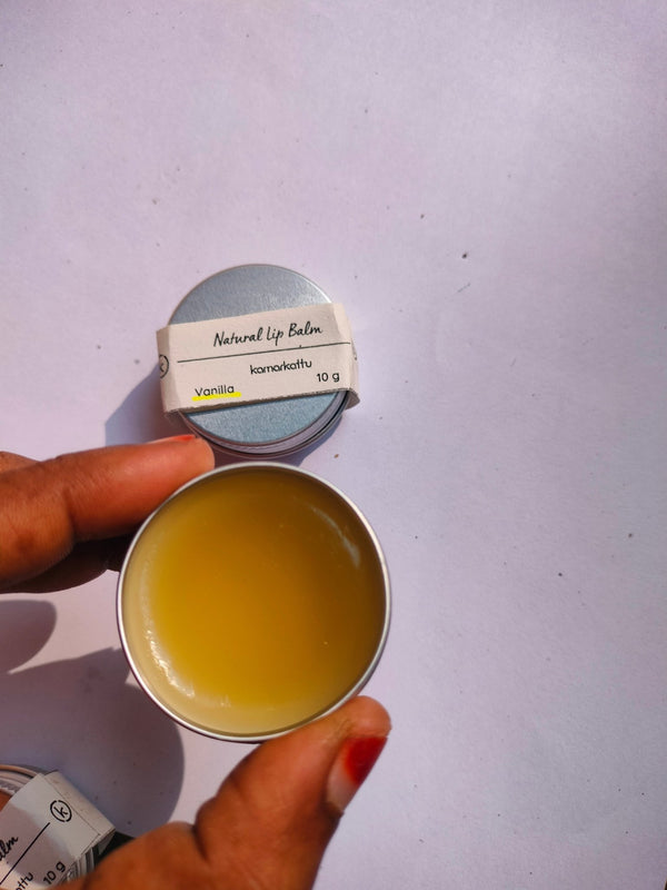 Natural Lip Balm - Vanilla {10 g} | Verified Sustainable Lip Balms on Brown Living™