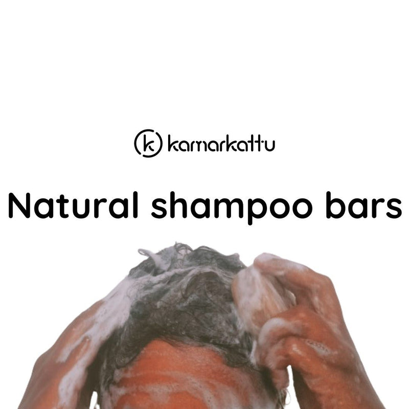 Natural Shampoo Bar - With Shikakai & Herbs - 100g bar Pack of 2 | Verified Sustainable Hair Shampoo Bar on Brown Living™