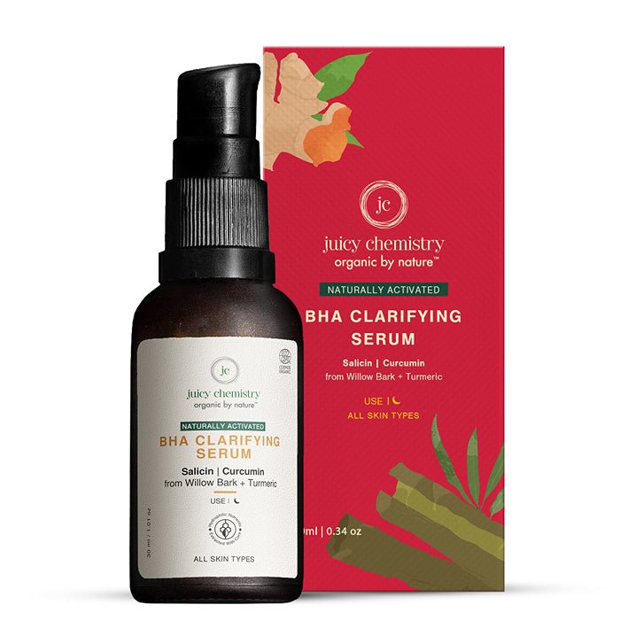 Naturally Activated BHA Clarifying Serum - 10ml | Verified Sustainable Face Serum on Brown Living™