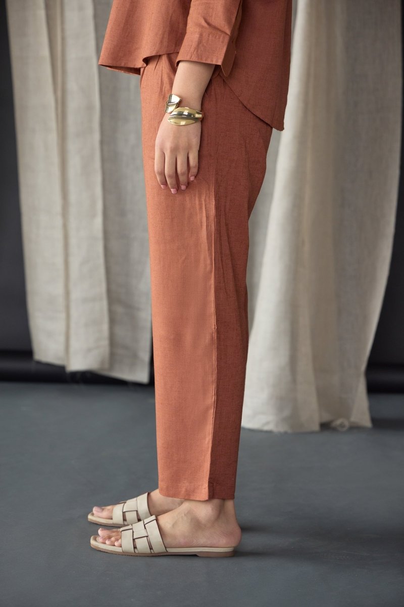 Nutshell Linen Co - ord Set | Verified Sustainable Womens Co - Ord Sets on Brown Living™