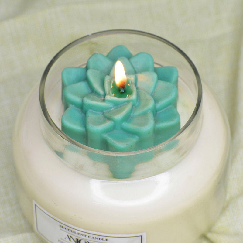 Ocean Breeze Succulent Soy Soy Wax Candle | Verified Sustainable Candles & Fragrances on Brown Living™