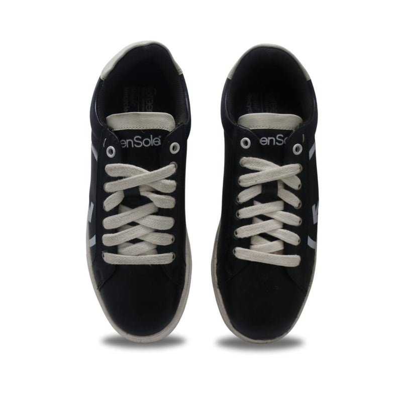 Onyx Black G's Women's Stylish Sneakers | Verified Sustainable Womens Casual Shoes on Brown Living™