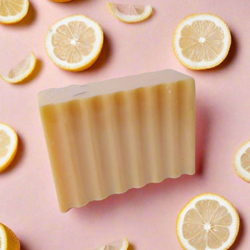 Orange Lemonade Shea Butter & Goat Milk Soap 100 g | Verified Sustainable Body Soap on Brown Living™