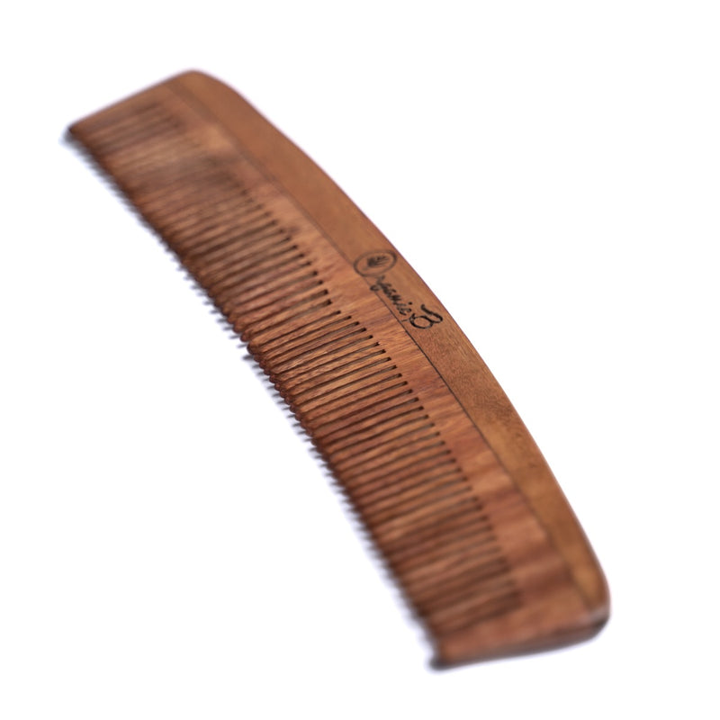 Buy Premium Full Size Rosewood / Sheesham Wood Comb pack of 2 | Shop Verified Sustainable Hair Comb on Brown Living™