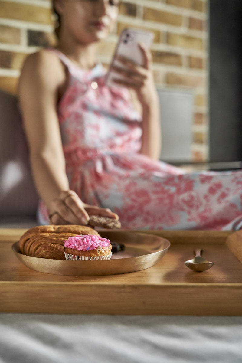 Original Kansa/ Bronze Breakfast Plate | Verified Sustainable Plates & Bowls on Brown Living™