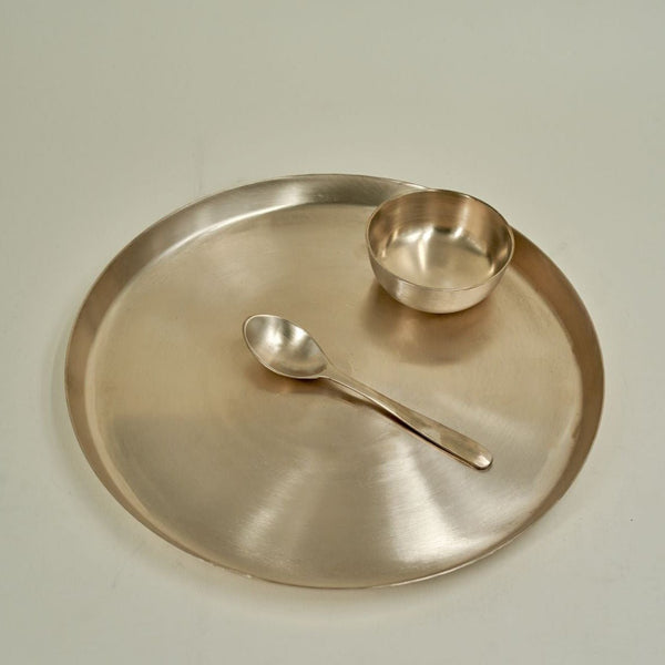 Original Kansa/ Bronze Dosa Set | Verified Sustainable Dinner Set on Brown Living™