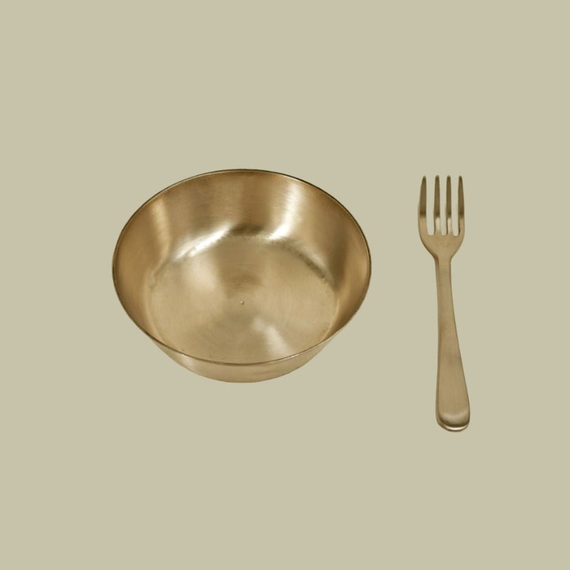 Original Kansa/ Bronze Fruit Bowl | Verified Sustainable Plates & Bowls on Brown Living™