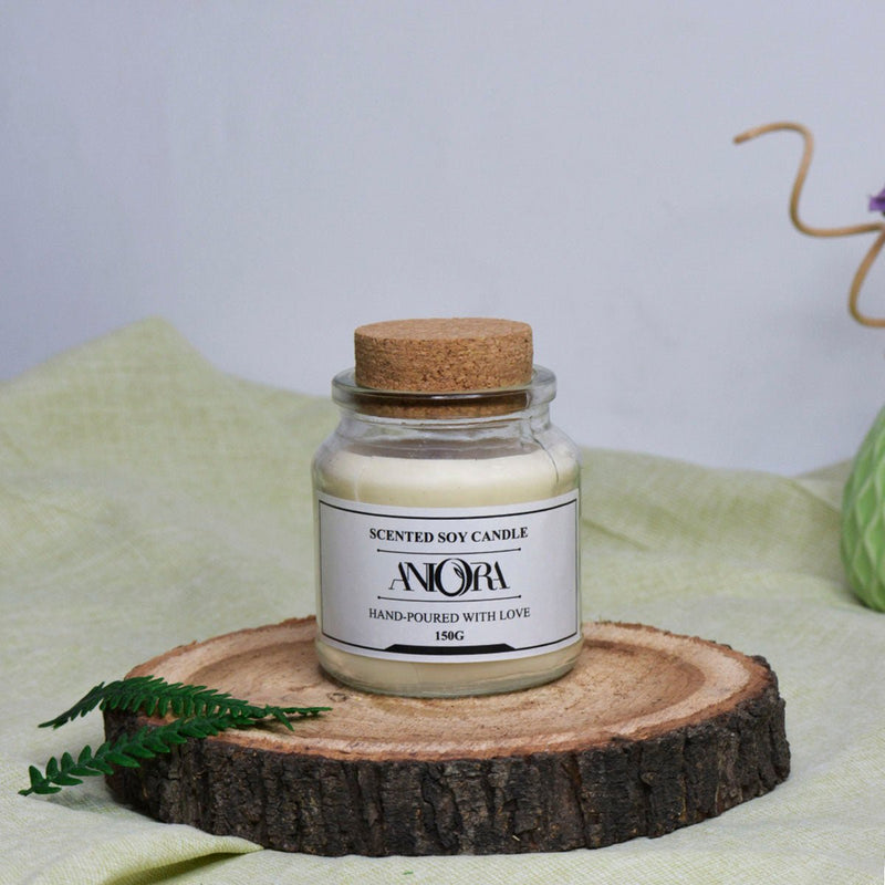 Oud Wood Wick Cork Soy Wax Candle | Verified Sustainable Candles & Fragrances on Brown Living™