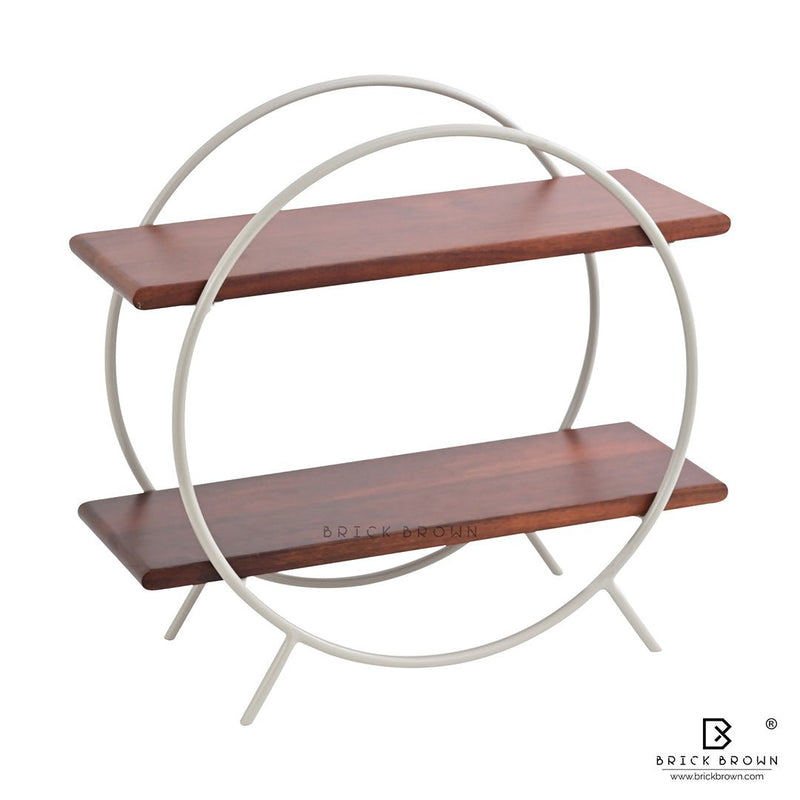 Pearl Circular Home and Kitchen Organizer Rack - Storage Shelf | Verified Sustainable Kitchen Organizers on Brown Living™