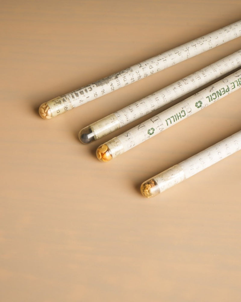 Plantable Seed Pencils | Eco - friendly Stationery | Set of 3 | Verified Sustainable Pens & Pencils on Brown Living™