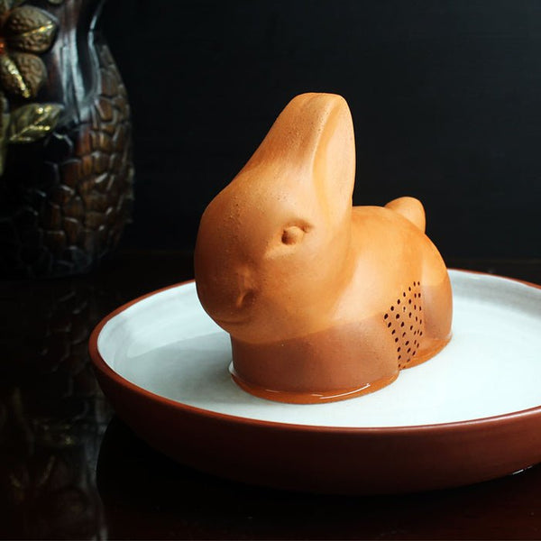 Porus Terracotta Rabbit Air Aroma Diffuser for Indoor Table Top | Set of 1 Rabbit + 6 Perfumes 10 ml Each | Verified Sustainable Candles & Fragrances on Brown Living™