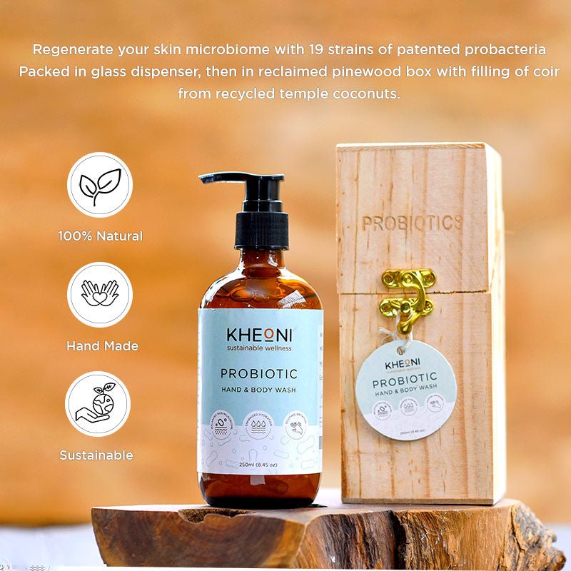 Probiotic Hand & Body Wash | Verified Sustainable Body Wash on Brown Living™