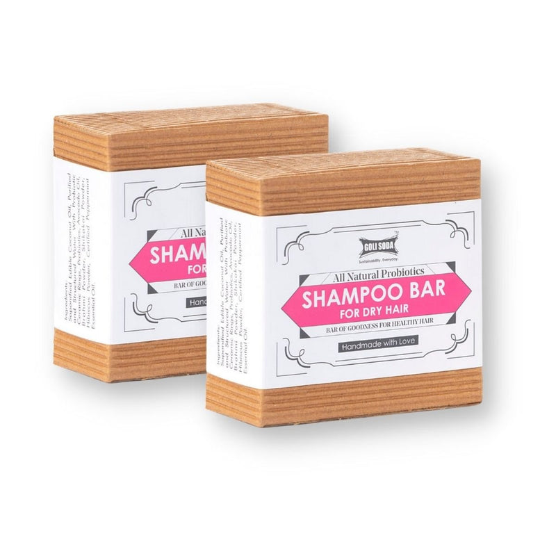 Probiotics Sulphate - Free Shampoo Bar For Dry Hair - 90g | Verified Sustainable Hair Shampoo Bar on Brown Living™