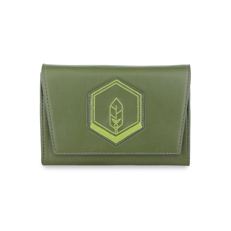 Pustak - Detailed Vegan Cactus Leather Wallet | Verified Sustainable on Brown Living™