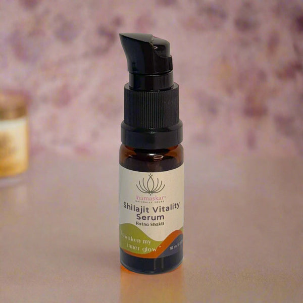 Ratna Shakti | Shilajit Vitality Serum - 10ml | Verified Sustainable Face Serum on Brown Living™