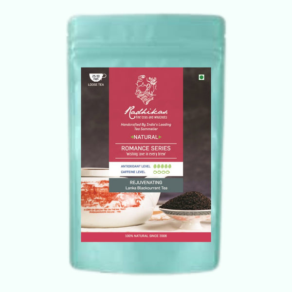 Rejuvenating Lanka Blackcurrant Tea- 50 g | Verified Sustainable Tea on Brown Living™