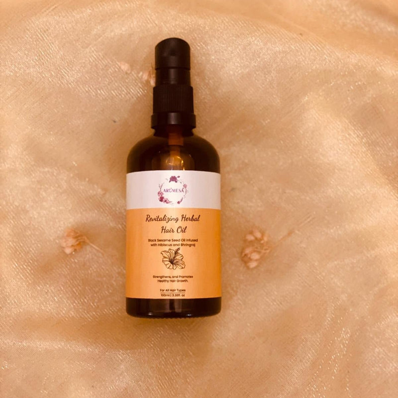 Revitalizing Herbal Hair Oil | Verified Sustainable Hair Oil on Brown Living™