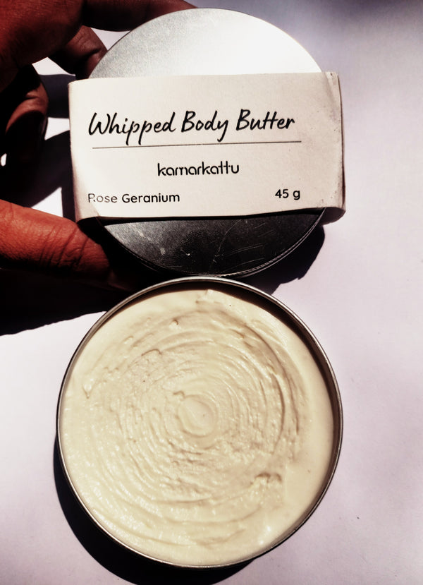 Natural Body Butter - Rose Geranium - 45 g