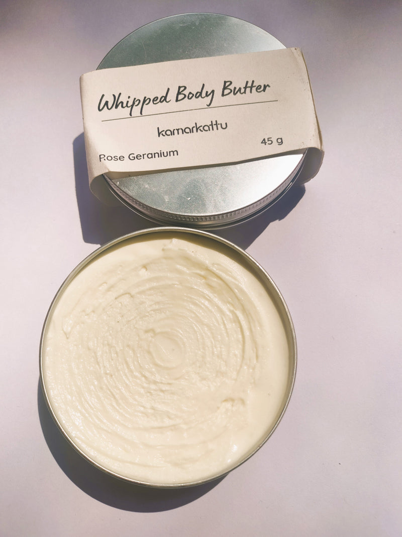 Natural Body Butter - Rose Geranium - 45 g