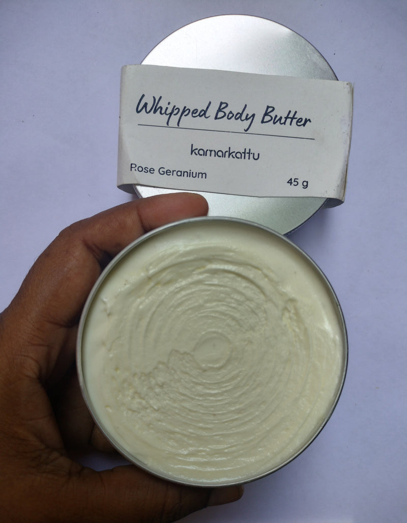 Natural Body Butter - Rose Geranium - 45 g