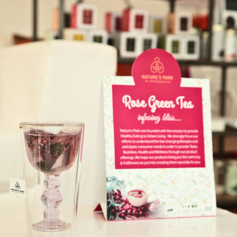 Rose Green Tea Can (125 g) | Verified Sustainable Tea on Brown Living™