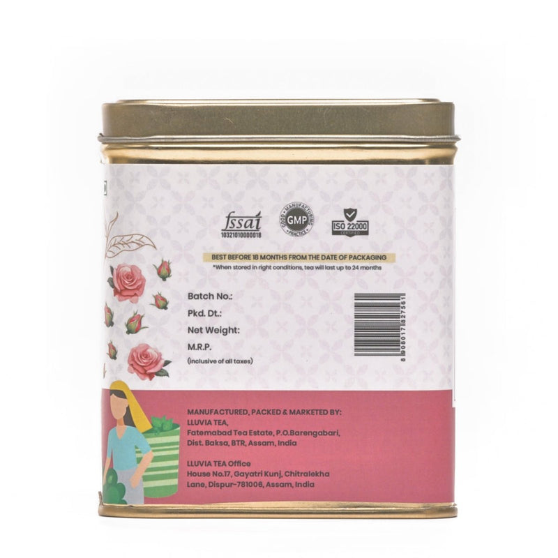 Rose Oolong Tea| Natural Detox and Stress Relief - 50g | Verified Sustainable Tea on Brown Living™