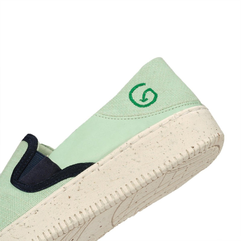 Seafoam Swirl Women's Slip - On Shoes | Verified Sustainable Womens Casual Shoes on Brown Living™