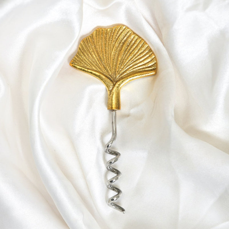 Seep stainless Steel & Brass Wine Opener | Verified Sustainable Kitchen Tools on Brown Living™