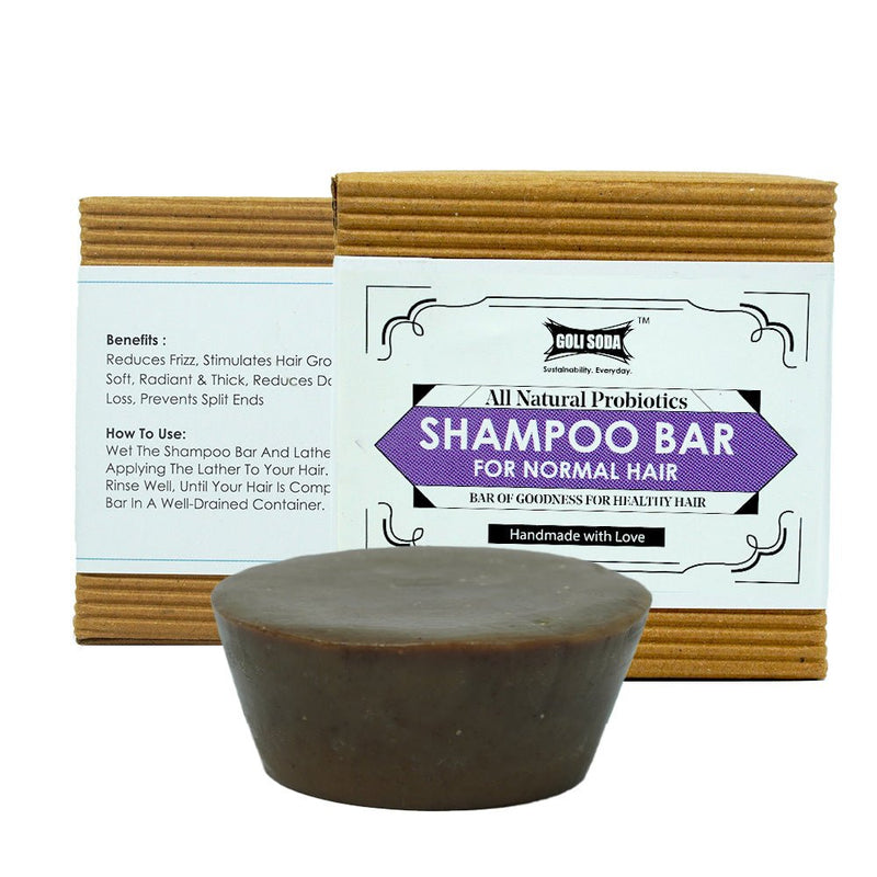 Shampoo Bar for Normal Hair - 90 g | Pack of 2 | Verified Sustainable Hair Shampoo Bar on Brown Living™