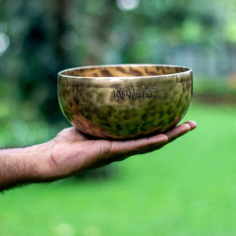 Singing Bowls Handmade Full moon - 6inches | Verified Sustainable Musical Instruments on Brown Living™