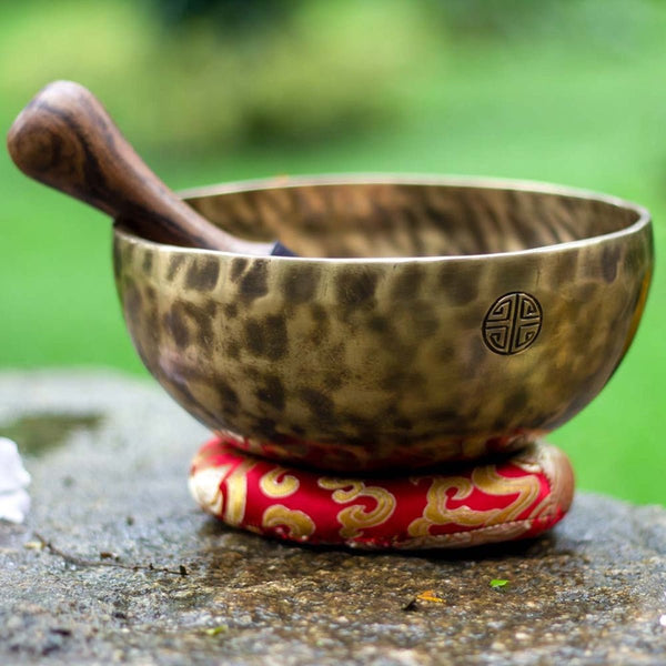 Singing Bowls Handmade Full moon - 8inches | Verified Sustainable Musical Instruments on Brown Living™