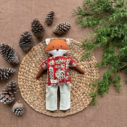 Single Doll - Nick - Cotton Fabric Toy | Verified Sustainable Role & Pretend Play Toys on Brown Living™