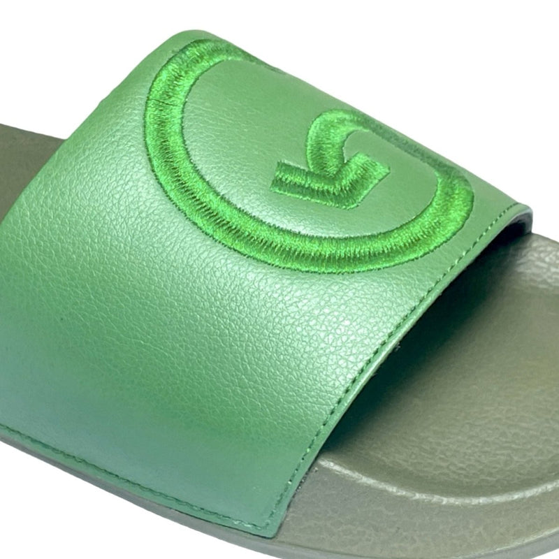 Slider Natural Green Mens Slider | Verified Sustainable Mens Sliders on Brown Living™