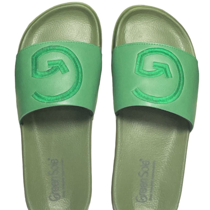 Slider Natural Green Mens Slider | Verified Sustainable Mens Sliders on Brown Living™