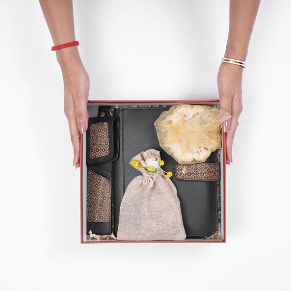 The Mindful Moments Gift Box | Perfect for Diwali - Set in Black | Verified Sustainable Gift Giving on Brown Living™