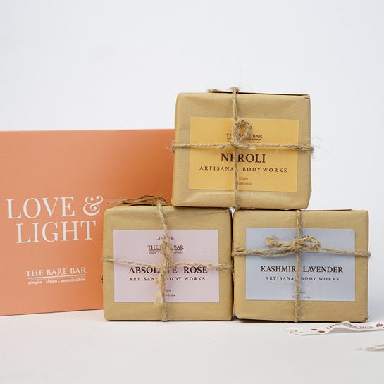 Triratna - Handcrafted Care Hamper | Verified Sustainable Body Soap on Brown Living™