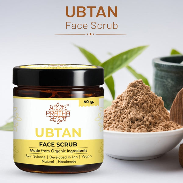 Ubtan Natural Scrub | A soap free body wash | Verified Sustainable Face Scrub on Brown Living™