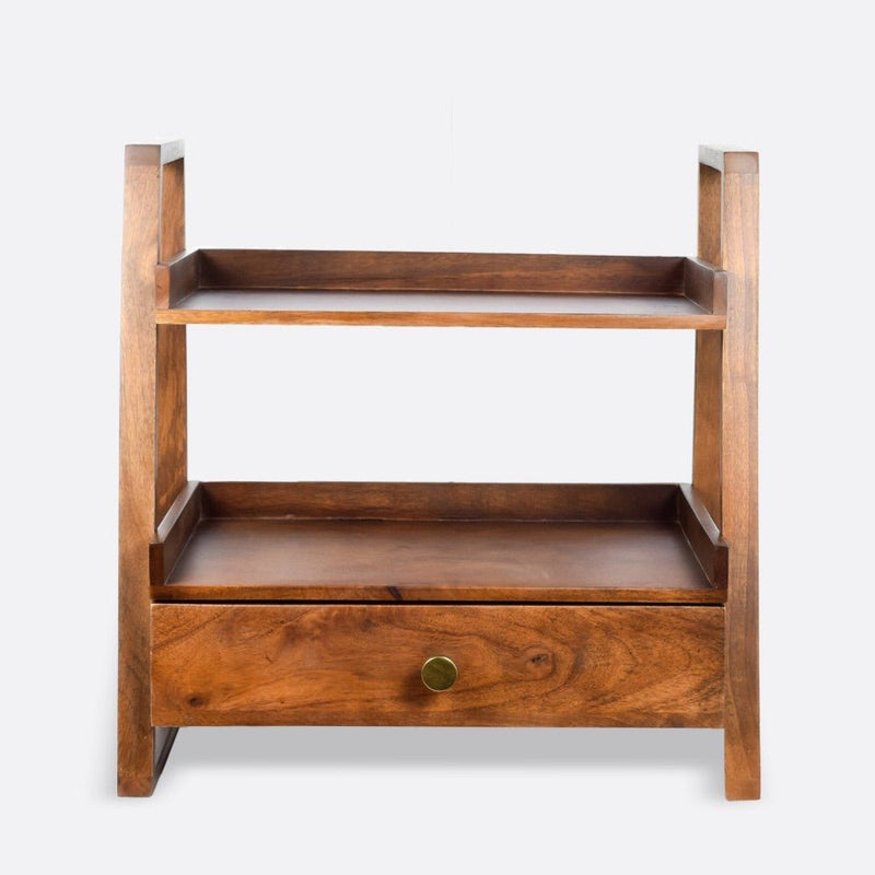 Versatile Wooden Organizer with Drawer | Verified Sustainable Kitchen Organisers on Brown Living™