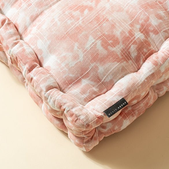 Water Color - Comfortable Eco - Friendly Pink Floor Mattress | Verified Sustainable Bedding on Brown Living™